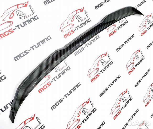 Спойлер на BMW 5 серия G30 стиль DA карбон