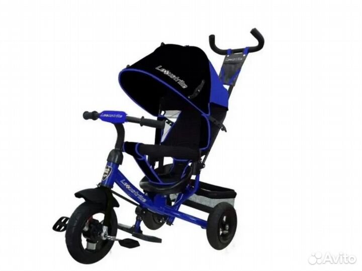 Велосипед 3 колесный Lexus Trike синий надув