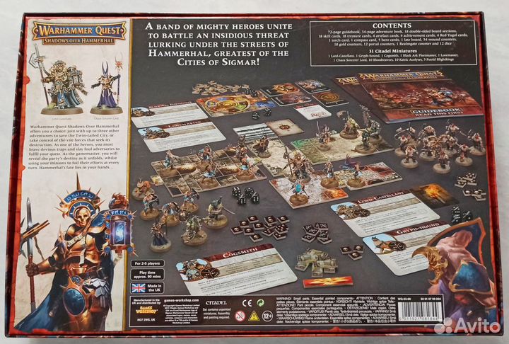 Игра Warhammer Quest: Shadows Over Hammerhal