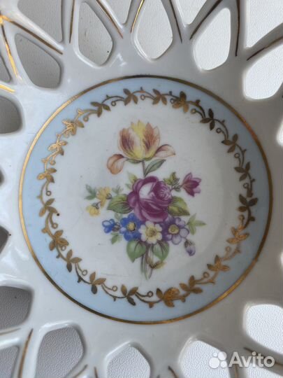 Ваза прорезной фарфор, Германия, Martinroda