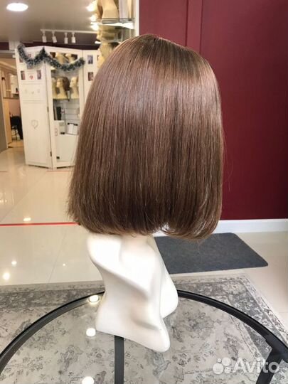 Парик из натуральных волос (30см)