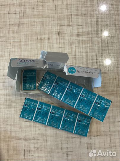 Однодневные Линзы acuvue oasys -7,5