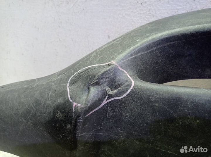 Юбка бампера переднего