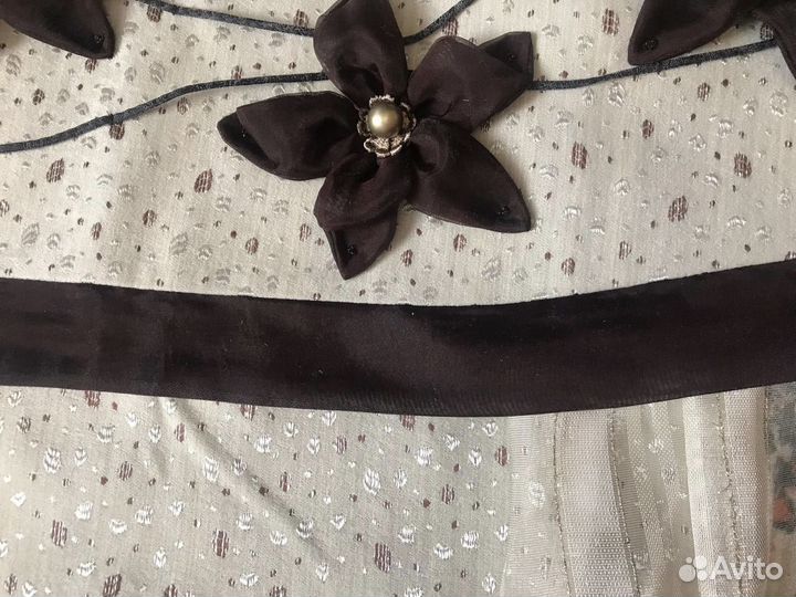 Комплект штор с балдахином и тюль