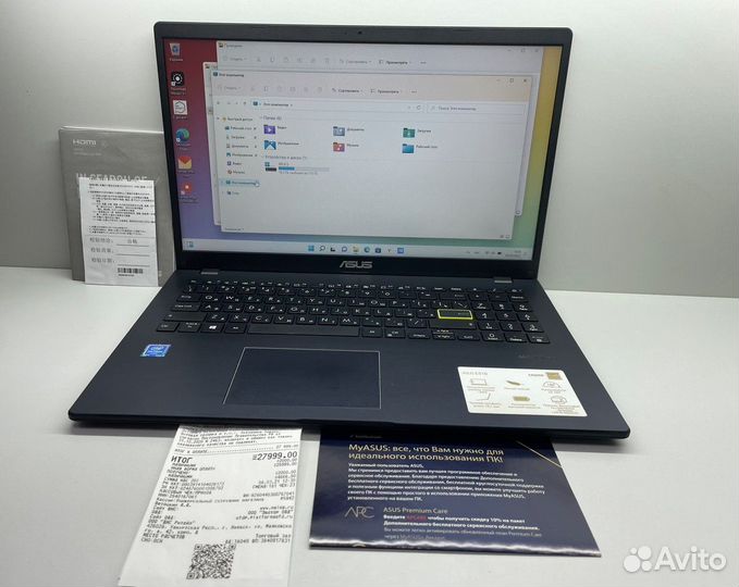 Ноутбук Celeron 2x1.1ггц/4Гб/120SSD