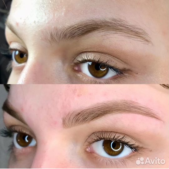 Оформление бровей