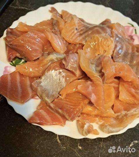 Мякоть (срезы) сёмги