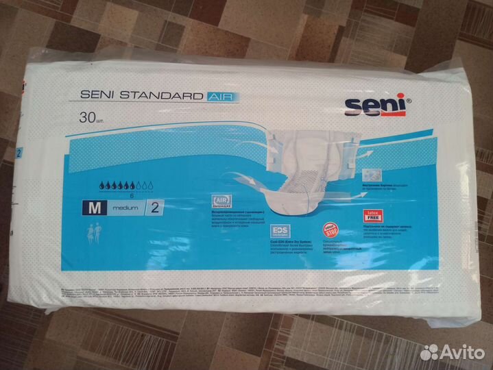 Памперсы для взрослых seni 2