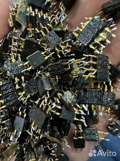 Диоды позолота кд906А 4 вывода и подобные 410шт