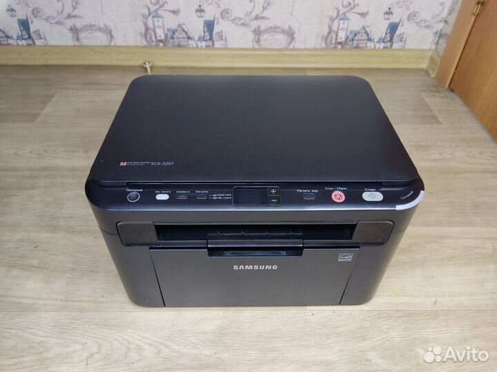 Мфу лазерное Samsung SCX-3207 пробег 3102 стр