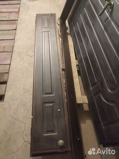 Дверь входная металлическая двустворчатая