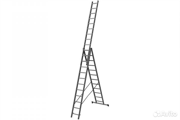 Аренда трехсекционной лестницы 10 метров