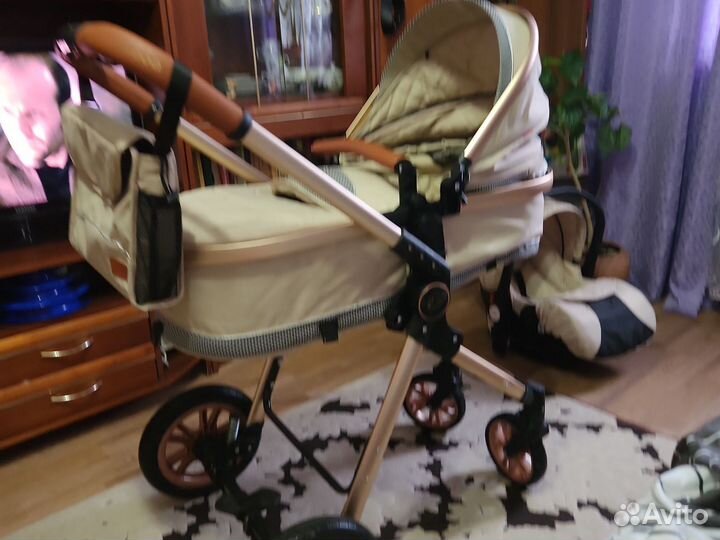 Коляска luxmom v9 3 в 1