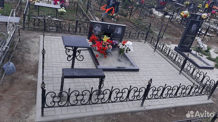 Памятники любой сложности. Тротуарная плитка