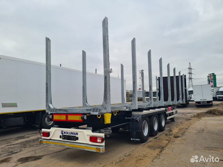 Полуприцеп лесовоз (сортиментовоз) Koluman Сортиментовоз (Лесовоз), 2023