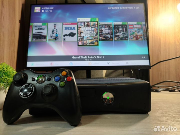 Xbox 360 slim прошитый freeboot