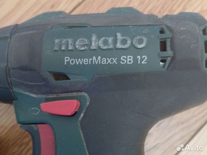 Шуруповерт metabo powermaxx SB12