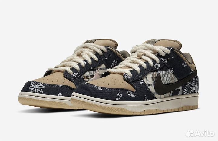 Кроссовки Nike SB Dunk Low Travis Scott