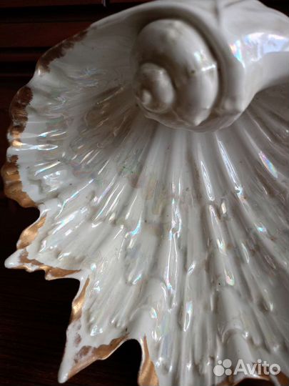 Ваза конфетница Ракушка СССР