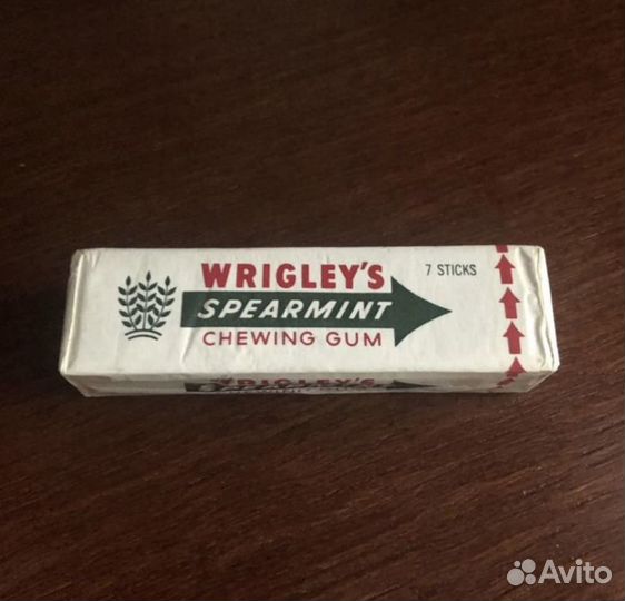 Жевательная резинка Wrigley's Spearmint USA