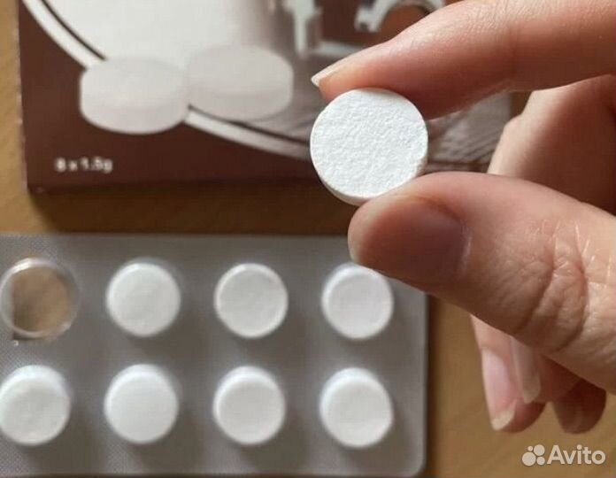 Таблетки для очистки кофемашины от кофейных масел