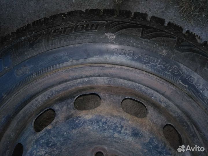 R15 Cordiant Snow Cross 185/60, PCD 5x108 DIA 55