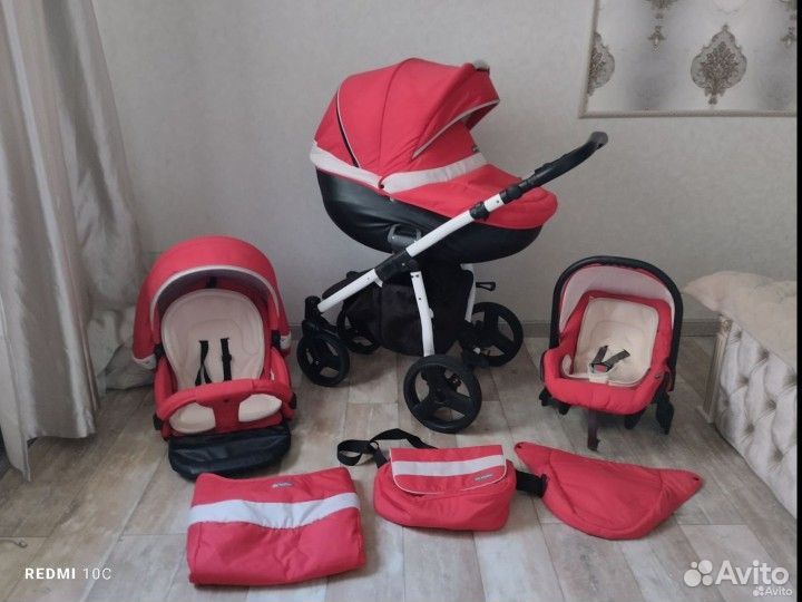 Коляска 3 в 1 в отличном состоянии
