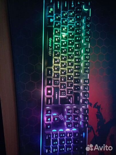 Игровая клавиатура dexp hellfire GK-100