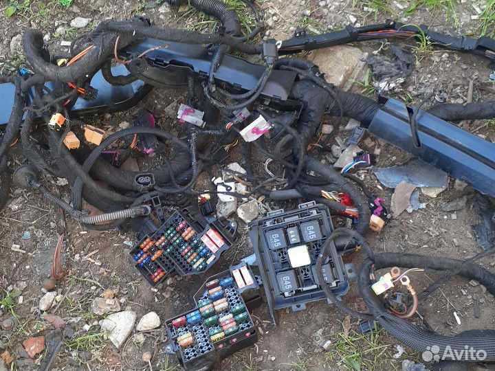 Проводка, коса салона Volkswagen Touareg NF