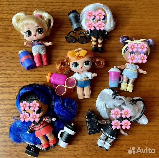 Куклы LOL (Лол) с волосами