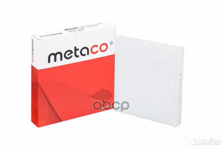 Фильтр салона 1010007 metaco