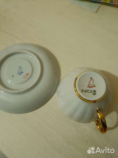 Чашка с блюдцем