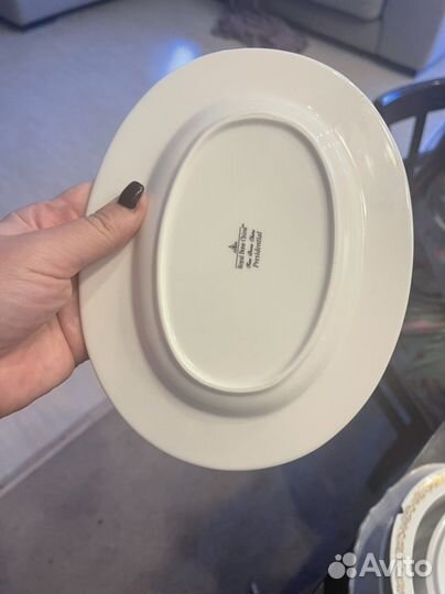 Обеденный сервиз костяной фарфор Royal Bone China