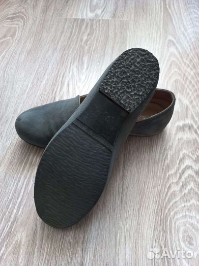 Лоферы натуральная замша 37