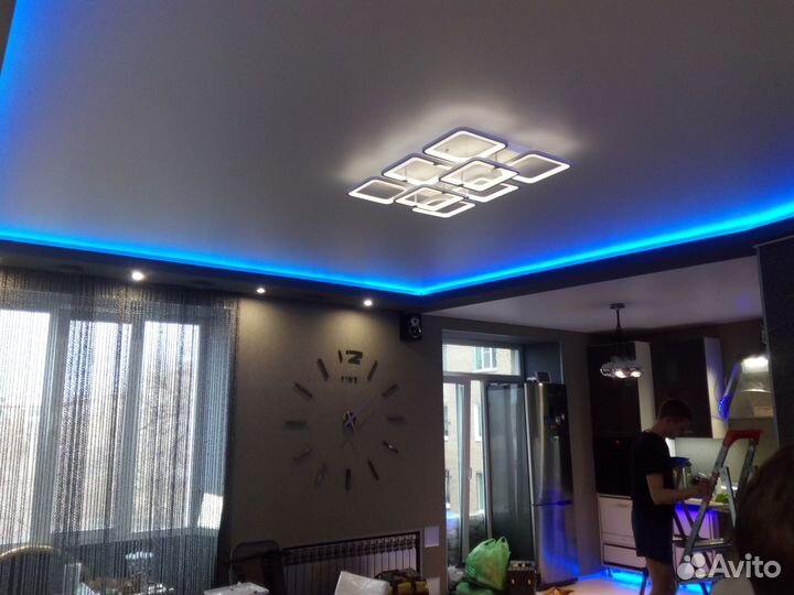 Натяжные потолки