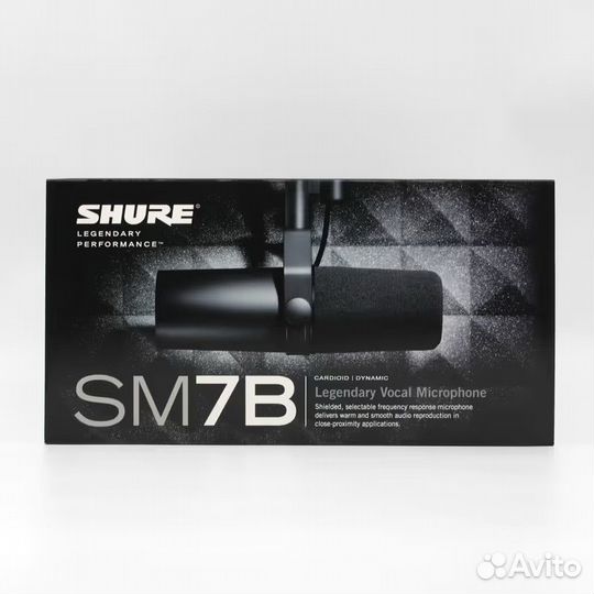 Студийный микрофон shure - SM7B