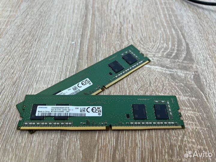 Samsung DDR4 2x8Gb 3200 мгц