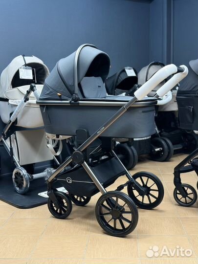 Коляска с рождения Rant Falcon grey серый