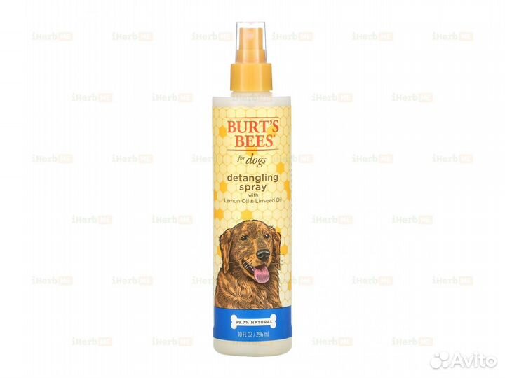 Спрей для распутывания волос для собак с лимонным