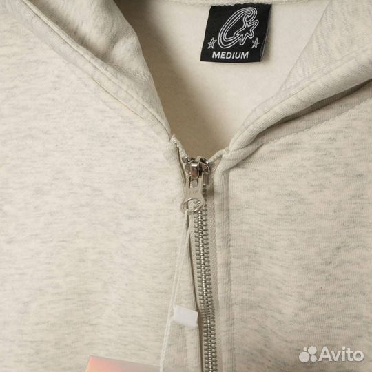 Зип худи Corteiz серая