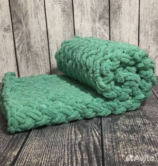 Плед детский плюшевый