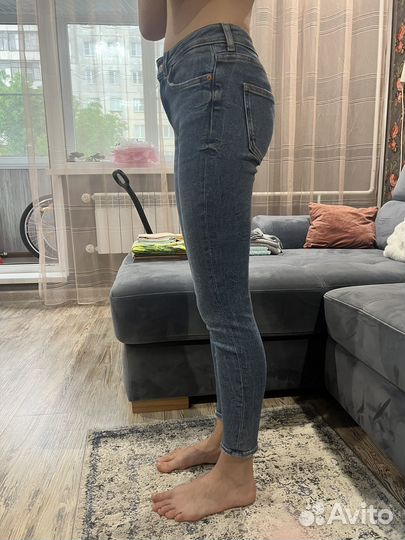 Джинсы zara 36 skinny