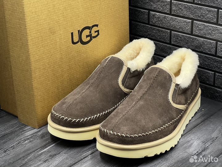 Слипоны Мужские Угги UGG Stitch Slip on