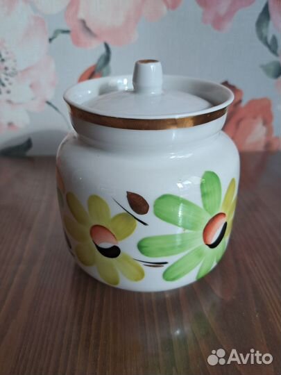 Фарфор СССР сахарница Богданович