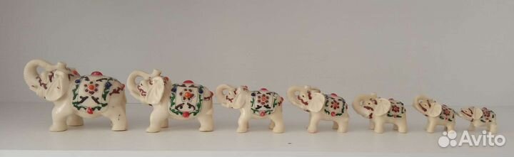 Слоники набор 7 штук