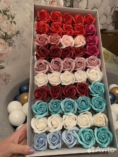 Мыльные цветы