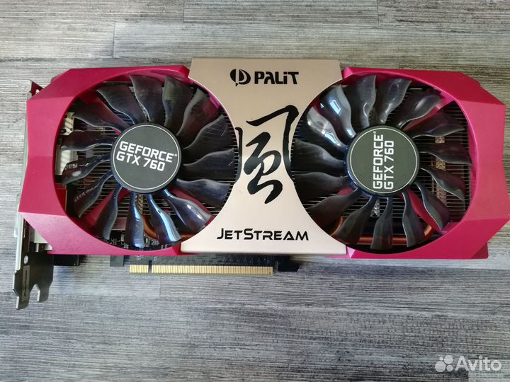 Видеокарта Nvidia GTX760 2Gb JetStream