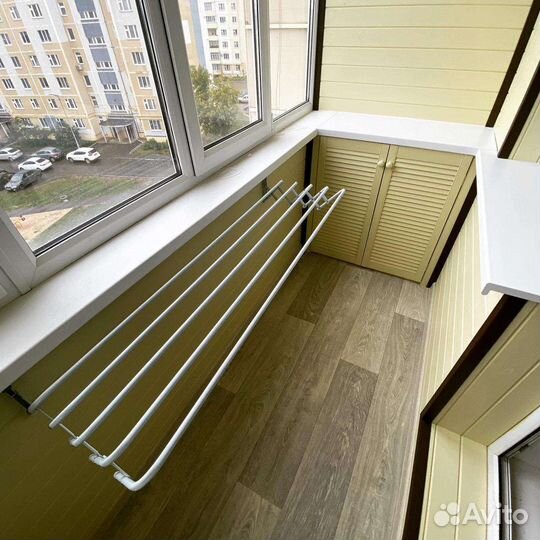 Обшивка балконов и лоджий