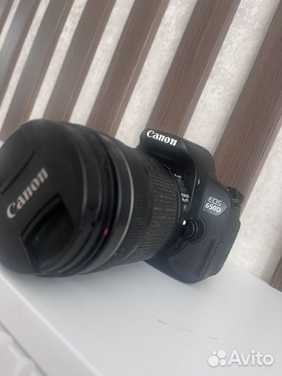 Зеркальный фотоаппарат canon eos 650d