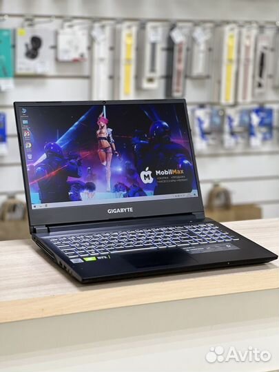 Игровой ноут Gigabyte / RTX 3060, i5-10Gen, 16-512
